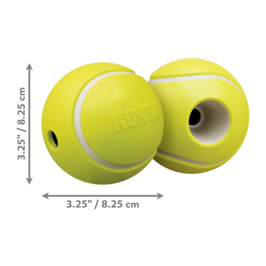 Kong Dog Toy Rewards Tennis Large Treat Dispenser