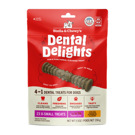 Stella&Chewys Dog Dental Delights X-Small 5.5oz