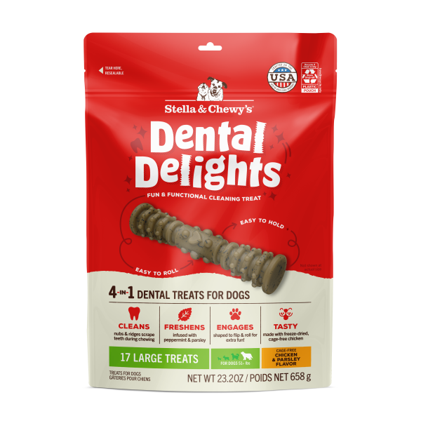 Stella&Chewys Dog Dental Delights Large 23.2oz