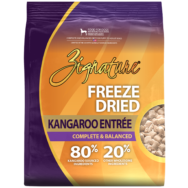 Zignature Dog Freeze Dried Kangaroo Entrée 25oz