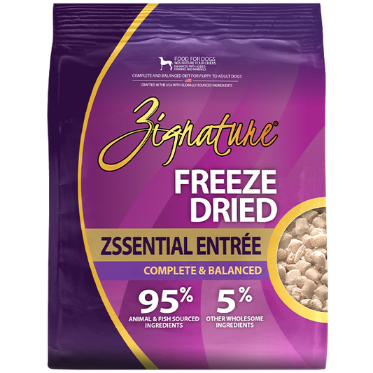 Zignature Dog Freeze Dried Zssential Entrée 12.5oz