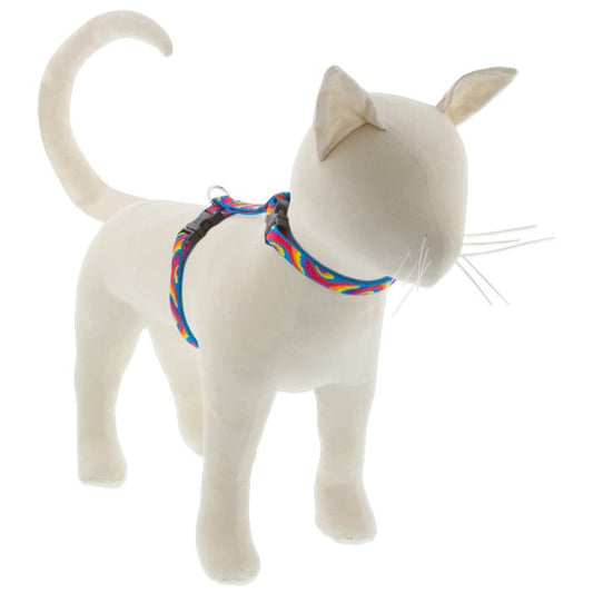 Lupine Pet Cat 1/2 In Wide 12-10 In H Style Harness Original Designs Lollipop