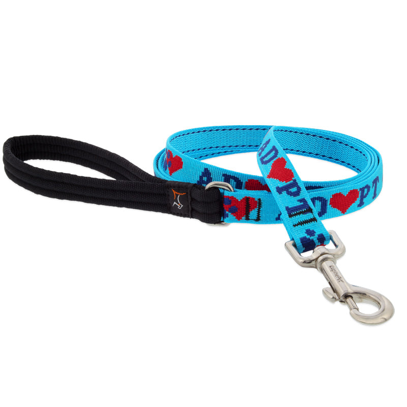 Lupine Pet Dog 6 Ft Long 3/4 In Leash Original Designs  Adopt