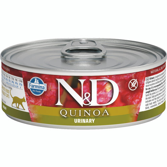 Farmina N&D Quinoa Urinary Adult Canned Cat Food 2.8oz