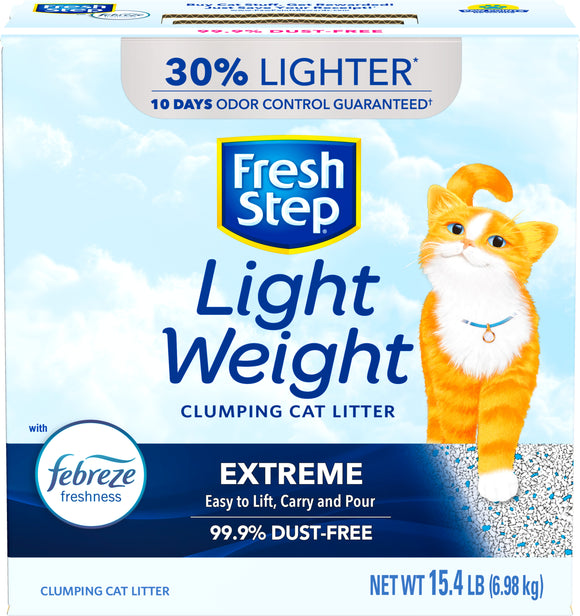 Fresh Step Lightweight Extreme Scented Clumping Cat Litter 15.4lb