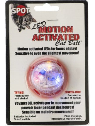 Spot Ethical Pet Cat Toy Led Motion Activated Cat Ball