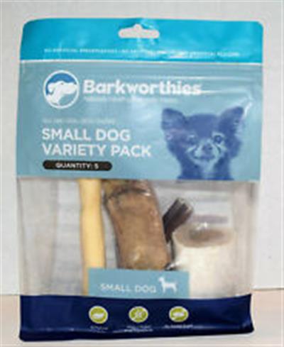 Barkworthies Chews Small Variety Pack