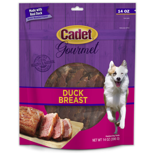 Cadet Gourmet Duck Breast Treats for Dogs 14oz