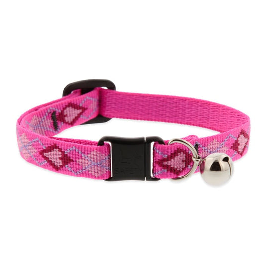 Lupine Pet Cat 1/2 In Wide 8-12 In Breakaway Safety Collar With Bell Original Designs Puppy Love