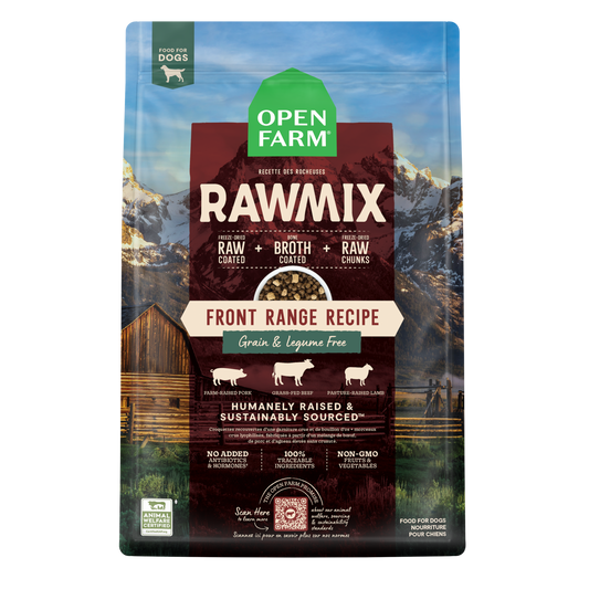 Open Farm Rawmix Front Range Grain Free Kibble For Dogs 3.5lb Bag