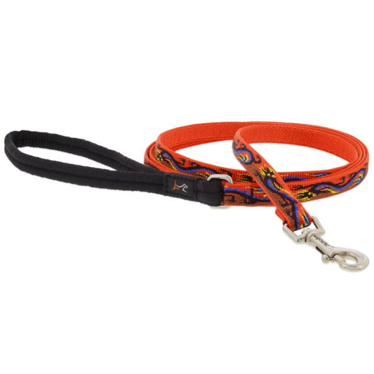 Lupine Pet Dog 6 Ft Long 3/4 In Leash Microbatch Lucky Dragon