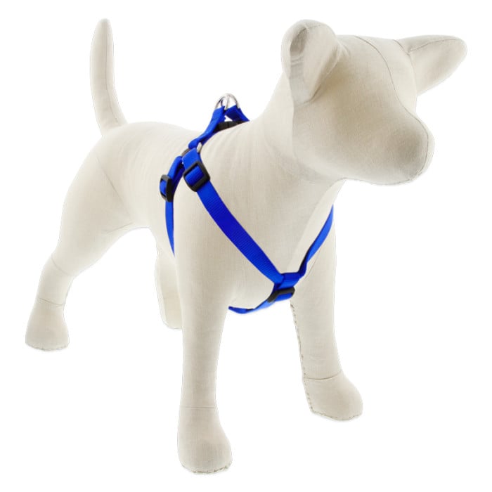 Lupine Pet Dog 3/4 In Wide 20-30 In Step  In Harness Basics Blue