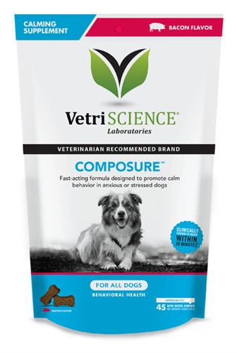 Vetriscience Dog Composure Bacon 5.64 Oz