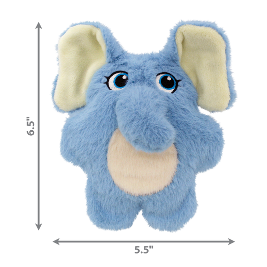 Kong Dog Toy Snuzzles Kiddos Elephant Small