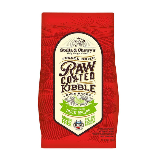 Stella & Chewy’s Cage-Free Duck Raw Coated Kibble 22lbs