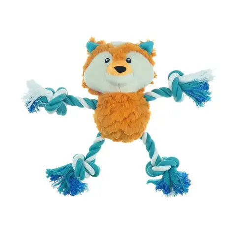 Boss Pet Pet Park Blvd Tuggers Fox Dog Toy
