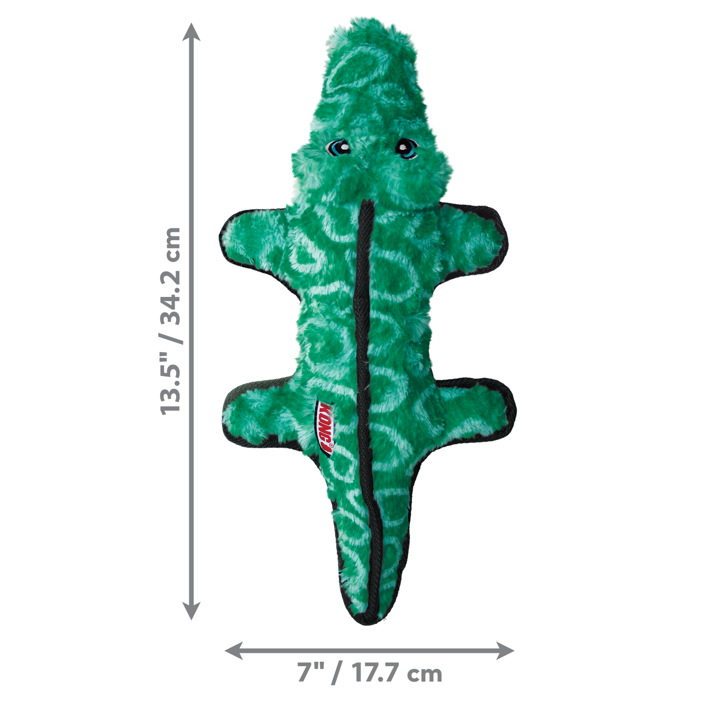 Kong Dog Toy Ballistic Alligator Medium