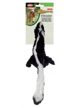 Spot Ethical Pet Dog Toy Mini Skinneeez Skunk 14In