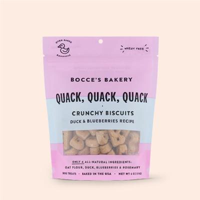 Bocce's Bakery Everyday Quack Quack Quack Biscuits 5oz