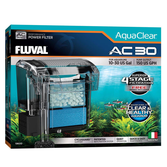 Hagen Fluval Aquaclear AC30 Power Filter, 10-30 US Gal