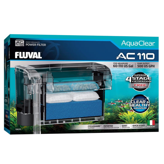 Hagen Fluval Aquaclear AC110 Power Filter, 60-110 US Gal