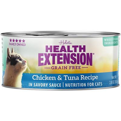 Health Extension Chicken & Tuna Cat Food 2.8oz