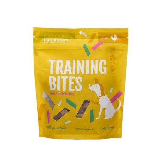 Momentum Dog Training Bites Chicken 2.5oz