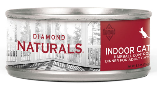 Diamond Naturals Indoor Hairball Canned Cat Food - 5.5oz