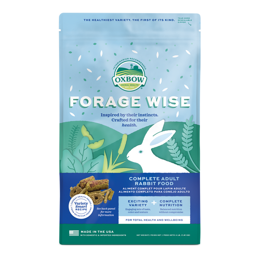 Oxbow Forage Wise Adult Rabbit Food - 4 lb
