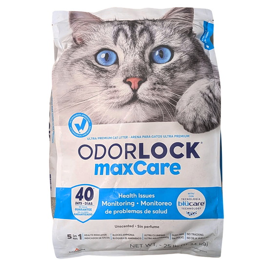 OdorLock MaxCare Cat Litter 25 lb