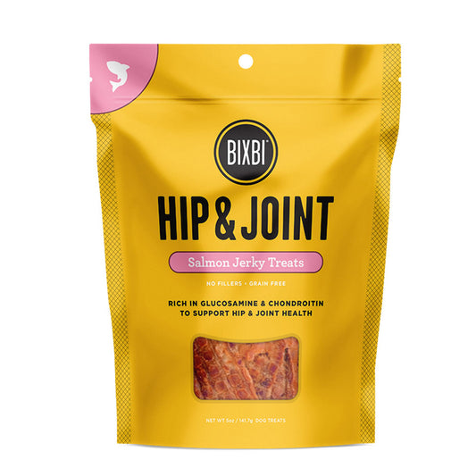 Bixbi Hip & Joint Salmon Jerky Dog Treats 4oz