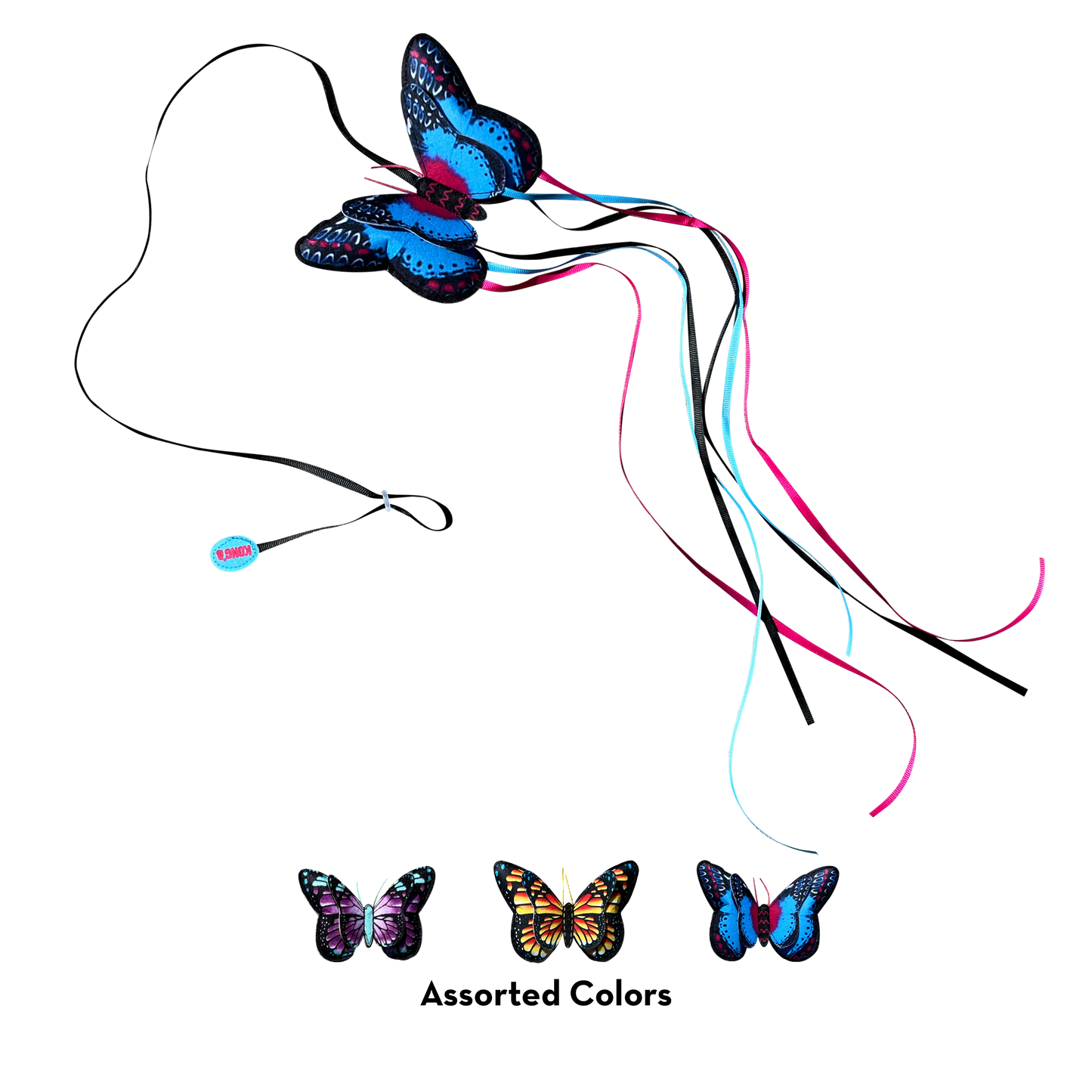 Kong Cat Toy Teaser Butterfly Assorted