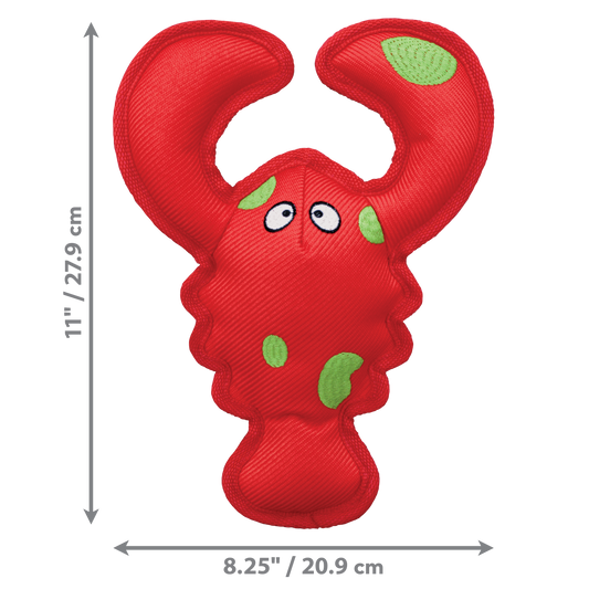 Kong Dog Toy Belly Flops Lobster