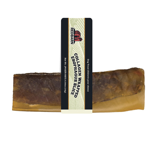 Redbarn Dog Treat Collagen Wrapped Esophagus Slice