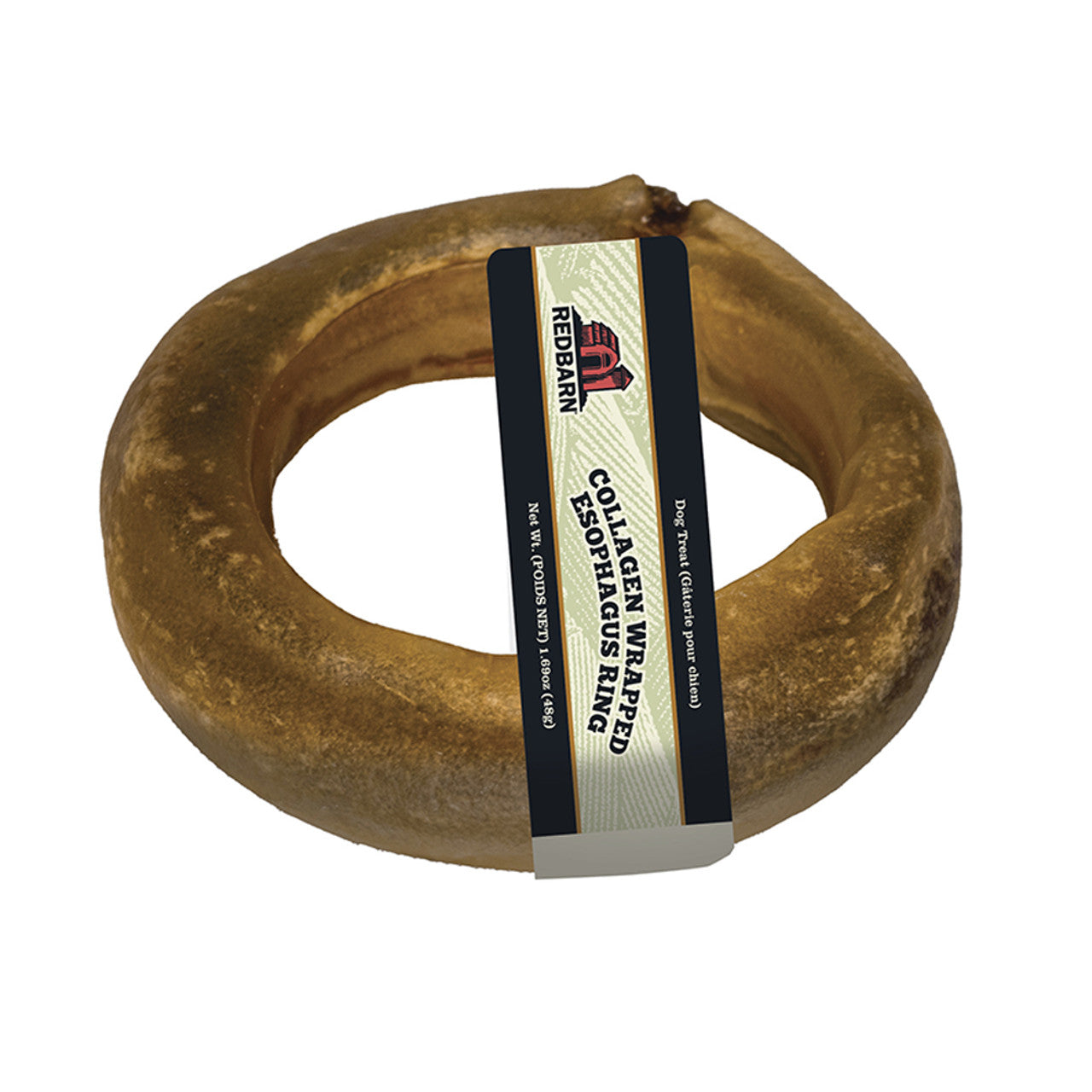 Redbarn Dog Treat Collagen Wrapped Esophagus Ring