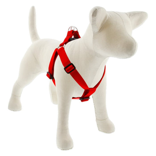 Lupine Pet Dog 1 In Wide 24-38 In Step  In Harness Basics Red