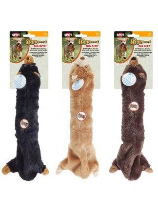 Spot Ethical Pet Dog Toy Skinneeez Big Bite Bear 18In Assorted