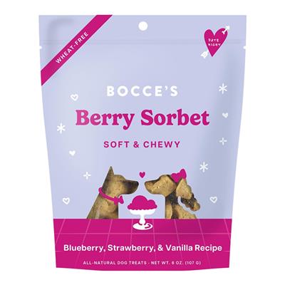 Bocce's Bakery Dog Soft & Chewy Berry Sorbet 6oz