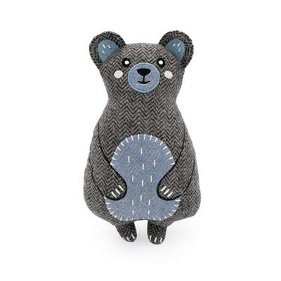 Zippy Paws Plush Dog Toy ecoZippy Cotton Cuddler - Bear