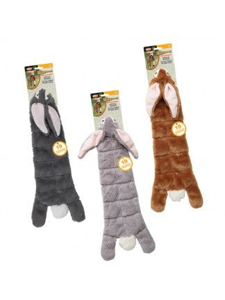 Spot Ethical Pet Dog Toy Skinneeez Squeaker Rabbit Assorted