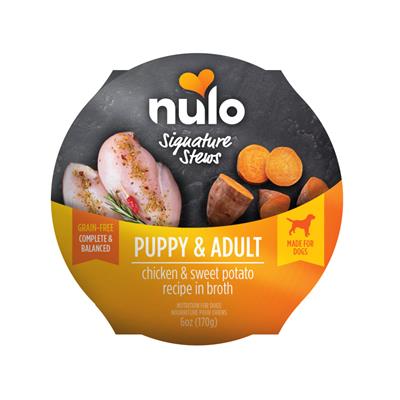 Nulo Signature Stew Puppy & Adult Dog Food Chicken & Sweet Potato 6oz.