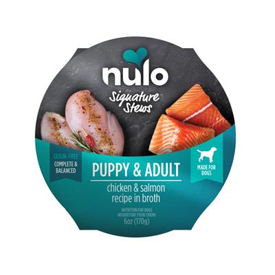 Nulo Signature Stew Puppy & Adult Dog Food Chicken & Salmon 6oz