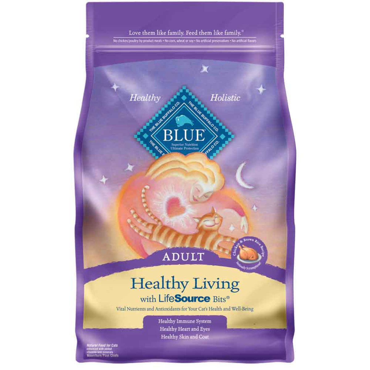 Blue Buffalo Indoor Health Healthy Living Chicken/Brown Rice 7lb