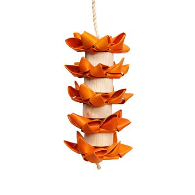 A&E Cages Happy Beaks Hot Flames Small Bird Toy