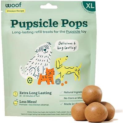 Woof Peanut Butter & Beef Pupsicle Refill Pops for the Extra Large Pupsicle 12oz