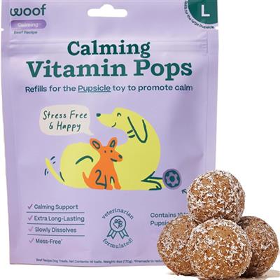 Woof Pupsicle Calming Vitamin Pops 8oz Large