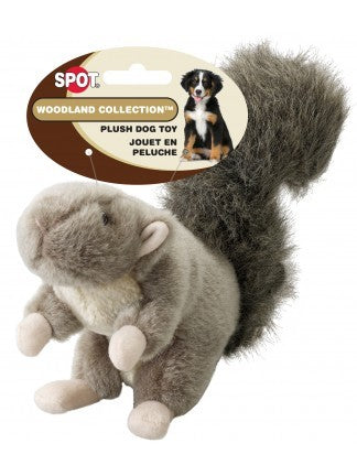 Spot Ethical Pet Dog Toy Woodland Collection Squirrel 10In