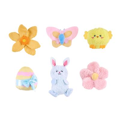 Zippypaws Plush Doy Toy Miniz 6Pk Spring Fling