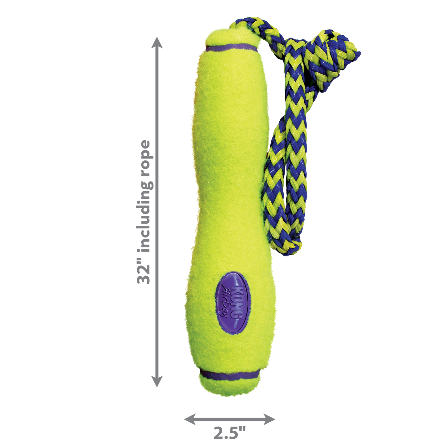 Kong Dog Toy AirDog Fetch Stick with Rope Large