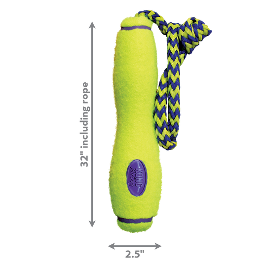 Kong Dog Toy AirDog Fetch Stick with Rope Large